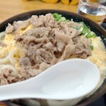 麺紡 - 肉玉子とじうどん
