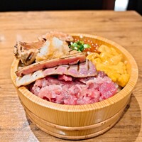 焼うお いし川 - 【築地最強炙り丼】 