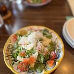 Pizzeria UWOZA di YAKUMO - ランチセットのサラダ