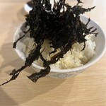 極汁美麺 umami - わさび海苔飯（200円）