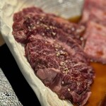 炭火焼肉 にく式 - ハラミ薄