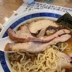 白河手打中華そば 大志 - この厚み！