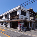 Numataya - 筑波山神社への坂を上る前に糖分補給♪
                        老舗の建物が幾つか見えてきて、その一つ☆彡
                        お店の看板も老舗の風格=3=3=3