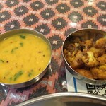 インド料理 パリワル - メチャほっこりするトゥールダールのカレーとパンチフォロンのパンチが効いたアルゴビが旨い！