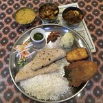 インド料理 パリワル - ビハール州の定食
