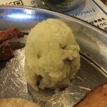 インド料理 パリワル - マッシュポテトのアルチョーカはマスタードオイルが効いていてバングラデシュのボッタのよう♪