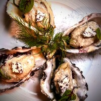 【室津牡蠣のコンフィ 柚子胡椒ソース】