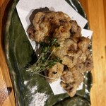 北新地ここの - 唐揚げは…たしか鹿肉だったかと思います