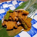 閑祥庵 禅紫 - 鮑肝バター焼き