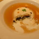 アピシウス - 雲丹とキャビアのムース(断面）