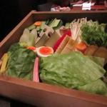 せいろ蒸し　旬菜盛り合わせ