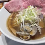 くそオヤジ最後のひとふり - あさりらーめん