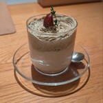 chano-ma - 栗とほうじ茶クリームのラテ（Hot）