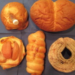 壱弐参 CAFE - 今回買った自家製パン