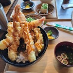 季のすけ食堂 - 大海老天丼