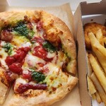 ピザハット - 料理写真:ランチBOX（マルゲリータ、ナゲット、ポテト）