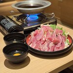 273467765 - 黄金軍鶏すき鍋〜特製玉子添え〜