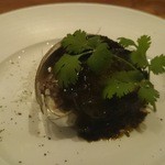 活鮑のチャイニーズステーキ