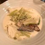 タイニーカフェ - 蕪のクリーム煮