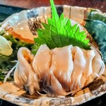 光る海 - 活ホッキ刺