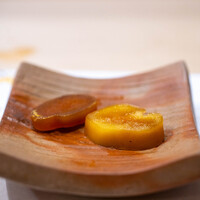 うを徳 - 2024.11 ボラ子カラスミ（1週間熟成と前日仕込みの食べ比べ）