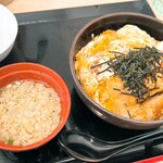 ゆで太郎 もつ次郎 - カツ丼
