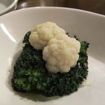 Restaurant μ - ぴりりん麺（付け合せ）