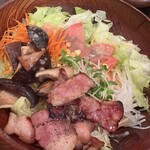 サルヴェ - ベーコンのサラダパスタ＋しいたけトッピング