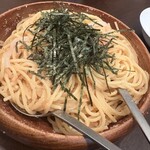 サルヴェ - 明太子とイカのパスタ＋大盛り