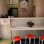TACO CAFE - 店頭にカウンター3席