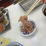 天麩羅処 ひらお - 烏賊の塩辛リフトアップ