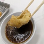 天麩羅処 ひらお - 鯖天を天汁へ