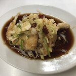 味縁 - 油淋鶏(ビールセット)