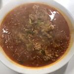 味縁 - 春雨ミンチ辛炒め(ビールセット)
      辛いけどめちゃくちゃ美味しい
      ただ辛いのであまり食べられない　泣