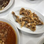 味縁 - げそ唐揚げ