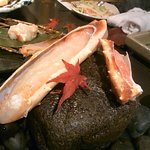 カニ・・・石焼