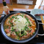 茶のま - 甘海老トマトクリームうどん