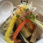 京つけめん つるかめ - カレーつけ麺 1,100円 (冷盛)