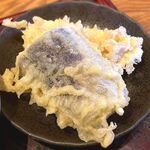 さくら本店 - (ﾗﾝﾁ)さくら定食 鶏と茄子の天ぷら　2024.11.22