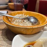 太陽のトマト麺withチーズ - 太陽のミートチーズラーメン＋味玉＋Bセット(水餃子、ちびリゾ)