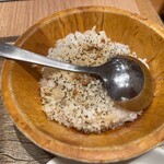 太陽のトマト麺withチーズ - 太陽のミートチーズラーメン＋味玉＋Bセット(水餃子、ちびリゾ)