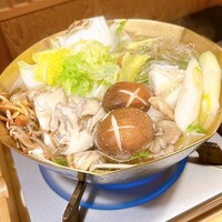 しゃぶしゃぶ 吟半 お台場店 - 単品しゃぶしゃぶセットC (野菜セット)