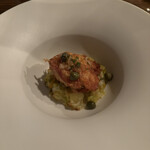 ビストロ クプレ - 北海道産白子のムニエル　ポワロー葱のグラチネ