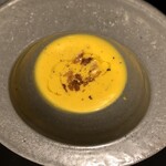 肉とワイン Jinen - かぼちゃとクミンのポタージュ