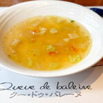 クー・ドゥ・バレーヌ - 日替わりランチのスープ
