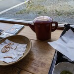 手打ちそば てらっぱだげ - そば湯