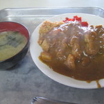 玉屋食堂 - カツカレー￥６００＠’１４．３．中旬