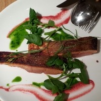 Az/ビーフン東 大阪店 - 冷製、マスのカリカリ焼き