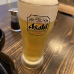 居酒屋 ゆたか - 生中