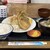 市場食堂 - 料理写真:あじフライ定食（みそ汁を貝汁にしてもらう）